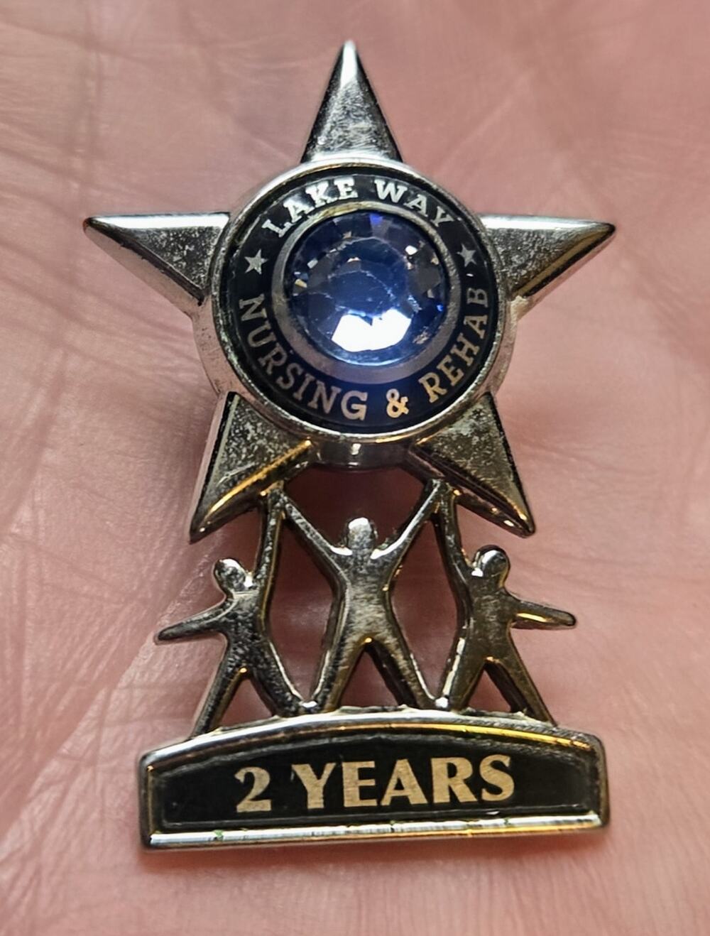 Nurse Nursing Pin 2 Year Appreciation Lapel Pin Lakeway Nursing & Rehab